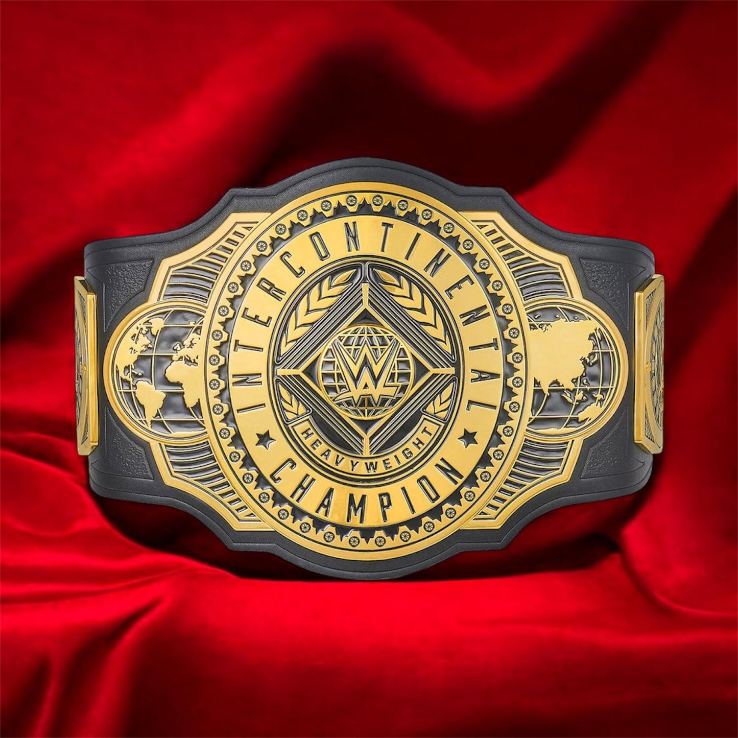 WWE Intercontinental V1/V2 Replica Championship Hand Crafted Real Leather Strap