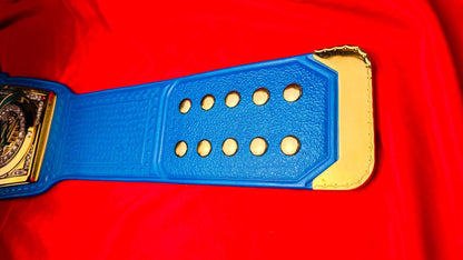 WWE Universal Replica Championship (BLUE) Hand Crafted Real Leather Strap
