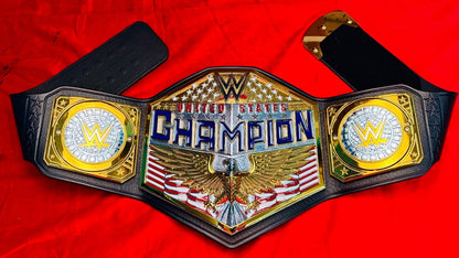 WWE United States Replica Championship Hand Crafted Real Leather Strap