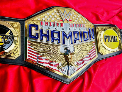 WWE United States Replica Championship Hand Crafted Real Leather Strap