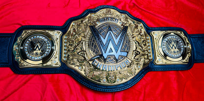 WWE World Heavyweight (Current) Replica Championship Hand Crafted Real Leather Strap