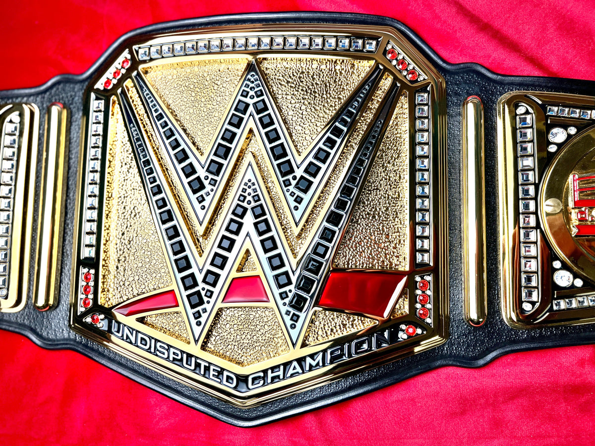 WWE Undisputed (Current) Replica Championship Hand Crafted Real Leather Strap