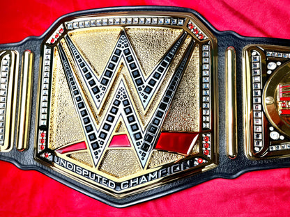 WWE Undisputed (Current) Replica Championship Hand Crafted Real Leather Strap