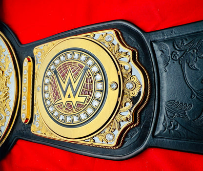 WWE Raw Tag Team Replica Championship Hand Crafted Real Leather Strap
