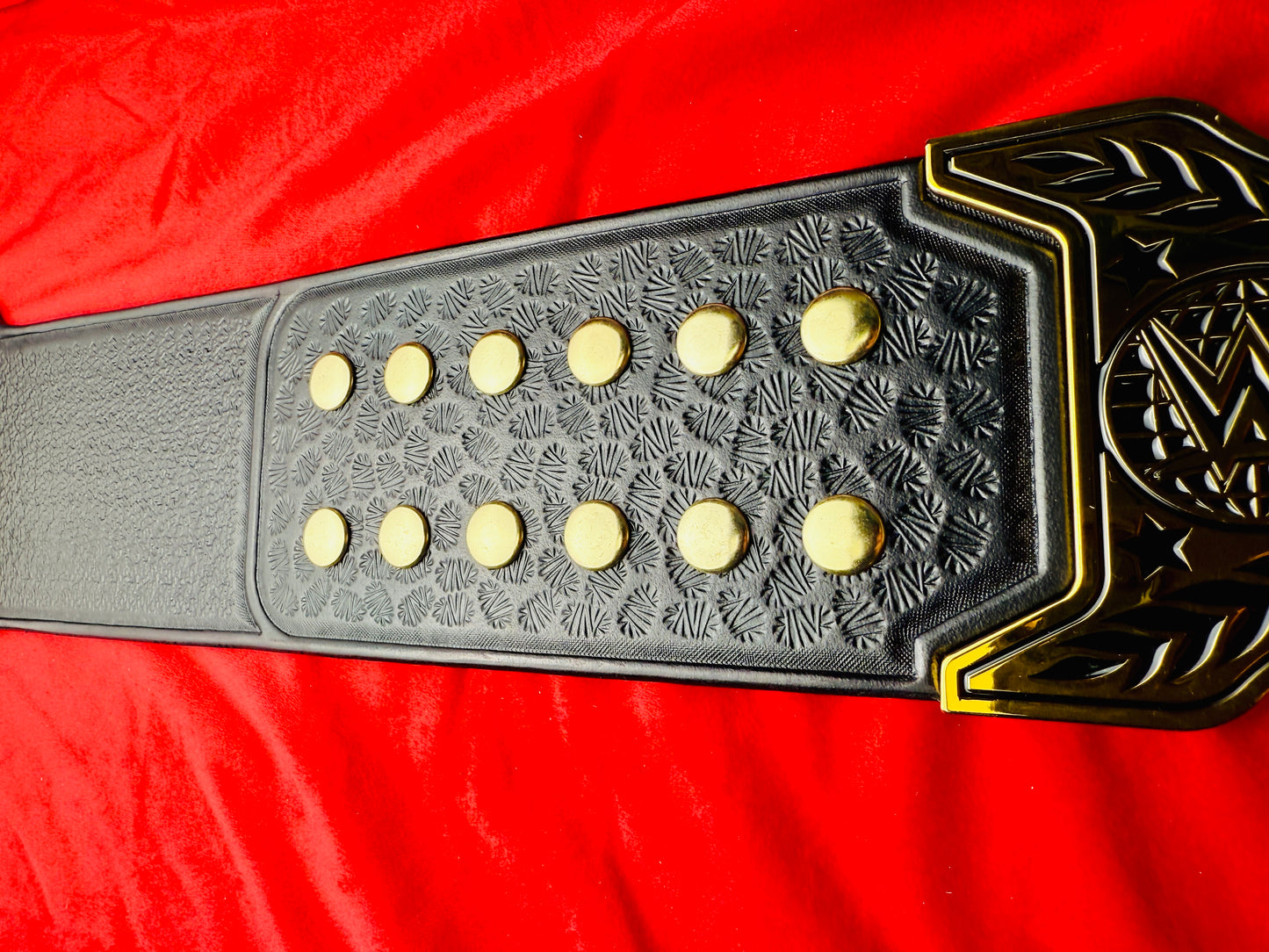 WWE Intercontinental V1/V2 Replica Championship Hand Crafted Real Leather Strap