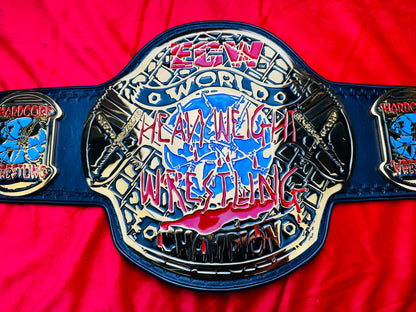 ECW World Replica Championship Hand Crafted Real Leather Strap