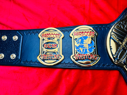 ECW World Replica Championship Hand Crafted Real Leather Strap
