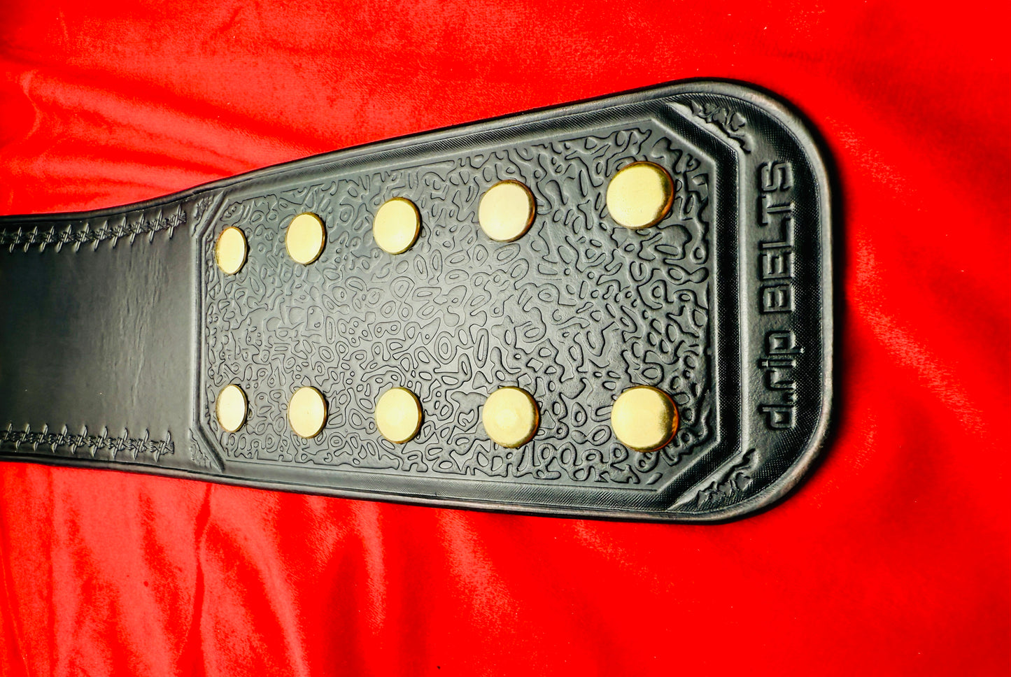 ECW World Replica Championship Hand Crafted Real Leather Strap