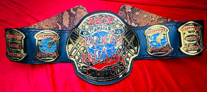 ECW World Replica Championship Hand Crafted Real Leather Strap