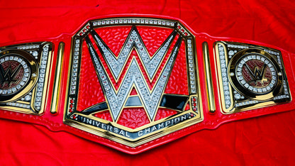 WWE Universal Replica Championship (Red) Hand Crafted Real Leather Strap