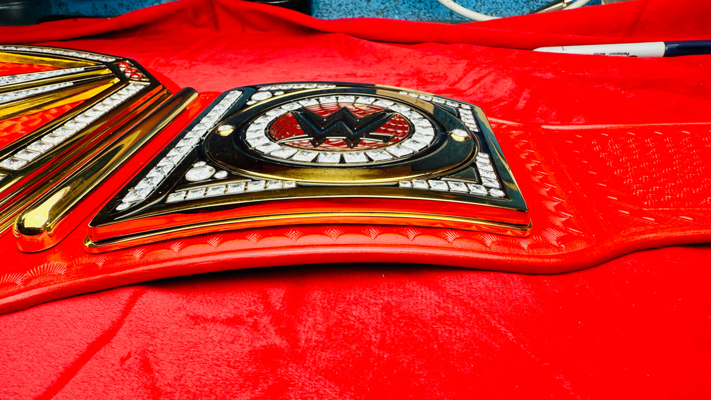 WWE Universal Replica Championship (Red) Hand Crafted Real Leather Strap