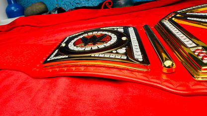 WWE Universal Replica Championship (Red) Hand Crafted Real Leather Strap