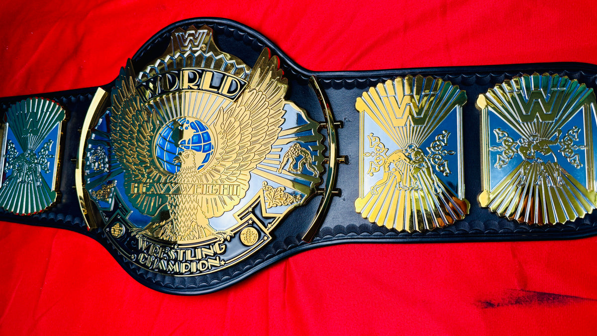 WWE Winged Eagle V1-V2 Replica Championship Hand Crafted Real Leather Strap