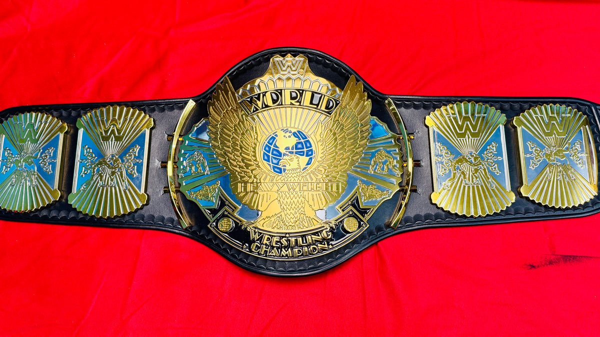 WWE Winged Eagle V1-V2 Replica Championship Hand Crafted Real Leather Strap