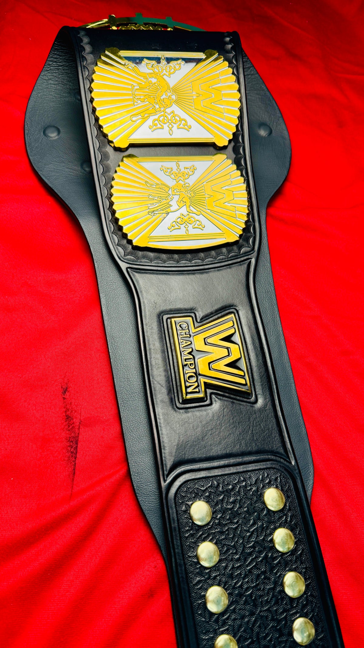WWE Winged Eagle V1-V2 Replica Championship Hand Crafted Real Leather Strap