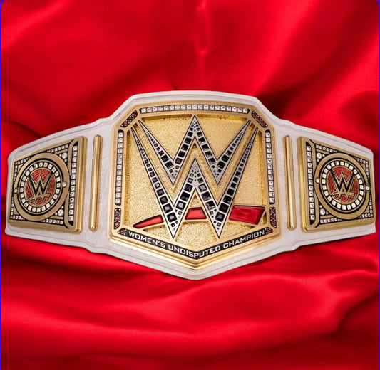 WWE Womens Undisputed Championship Hand Crafted Real Leather Strap