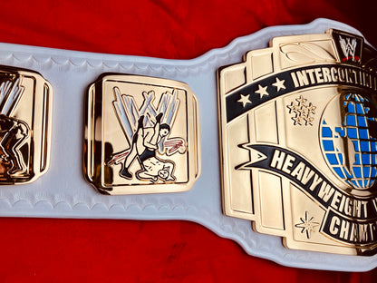 WWE Scratch Logo Intercontinental Releathered Replica