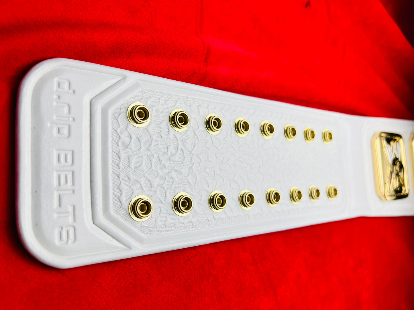 WWE Scratch Logo Intercontinental Releathered Replica