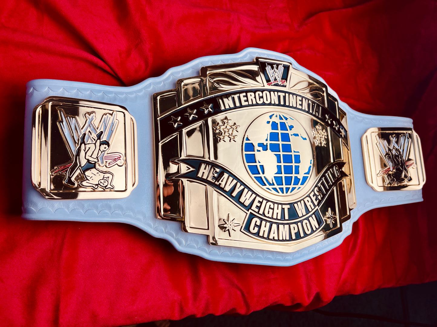 WWE Scratch Logo Intercontinental Releathered Replica