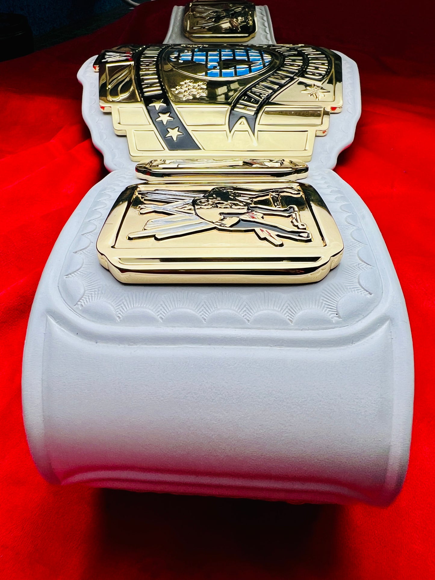 WWE Scratch Logo Intercontinental Releather