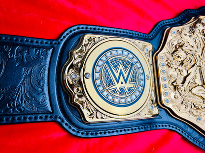 WWE World Heavyweight (Current) Replica Championship Hand Crafted Real Leather Strap