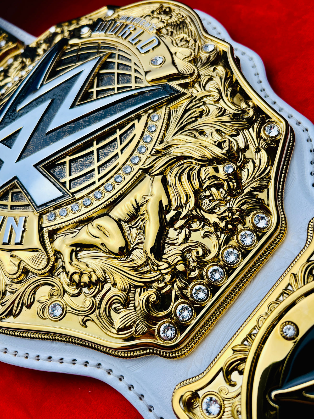 WWE Women's World (Current) Replica Championship Hand Crafted Real Leather Strap