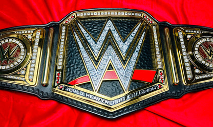 WWE NL World Heavyweight Replica Championship Hand Crafted Real Leather Strap