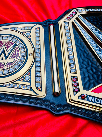 WWE NL World Heavyweight Replica Championship Hand Crafted Real Leather Strap