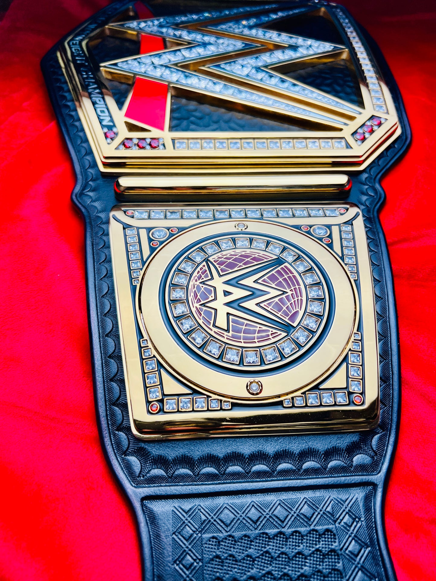 WWE NL World Heavyweight Replica Championship Hand Crafted Real Leather Strap