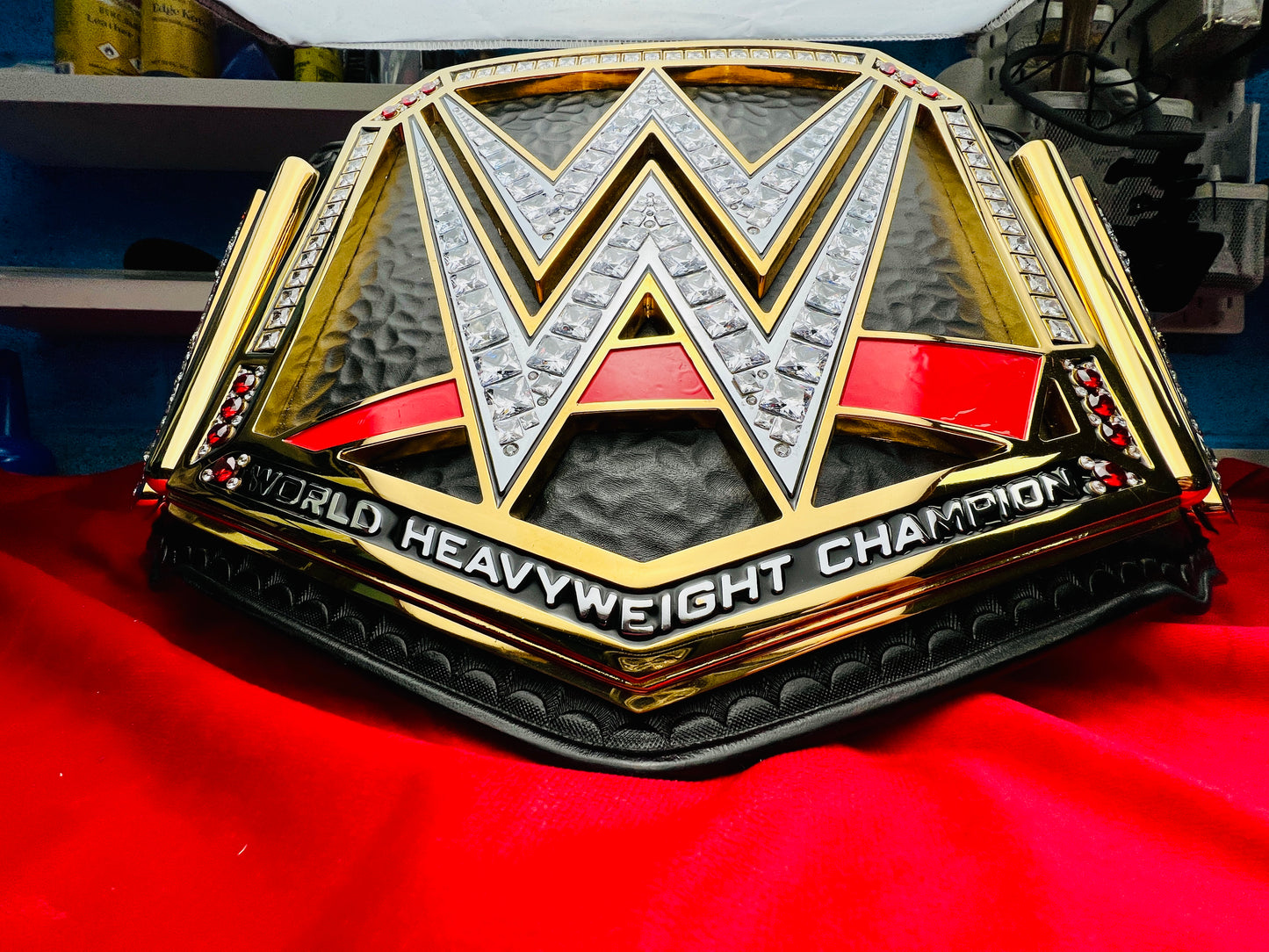 WWE NL World Heavyweight Replica Championship Hand Crafted Real Leather Strap