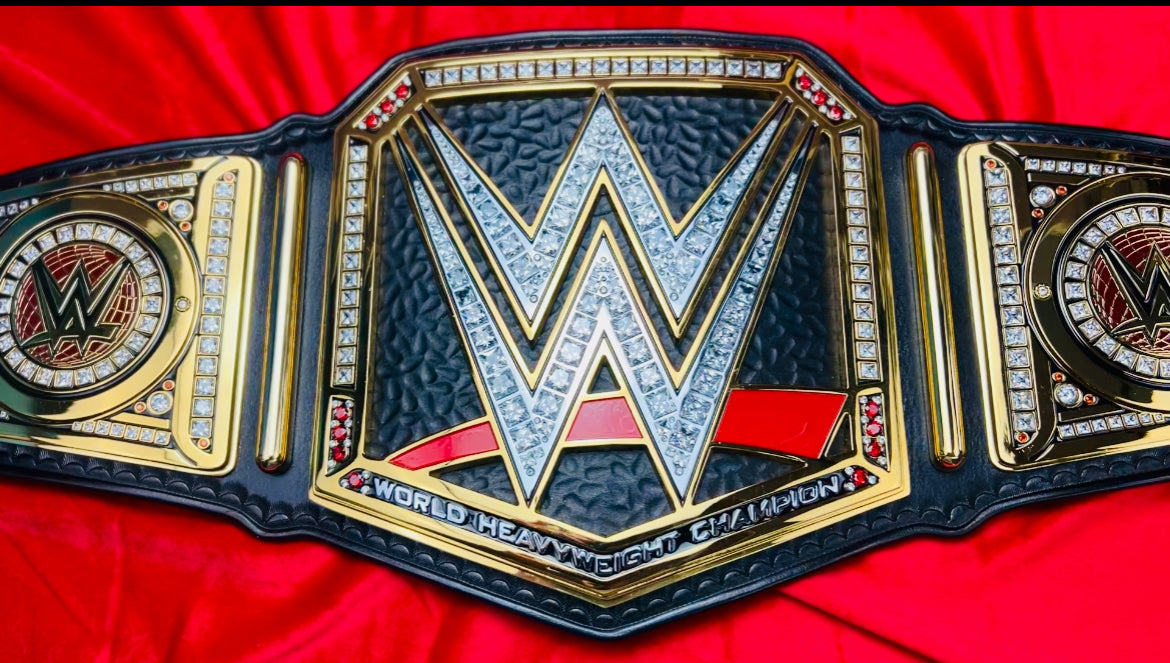 WWE NL World Heavyweight Replica Championship Hand Crafted Real Leather Strap