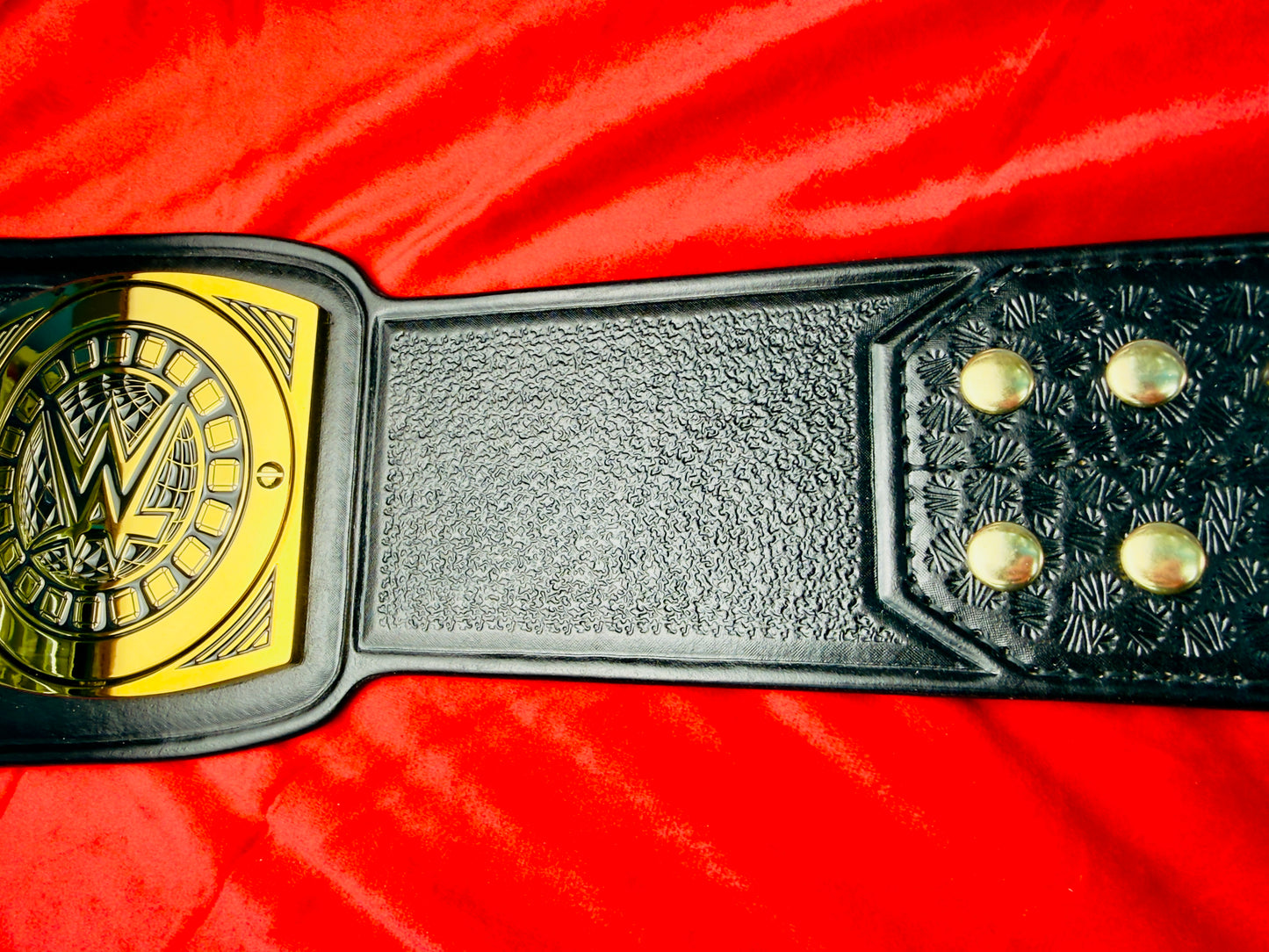 WWE Intercontinental V1/V2 Replica Championship Hand Crafted Real Leather Strap