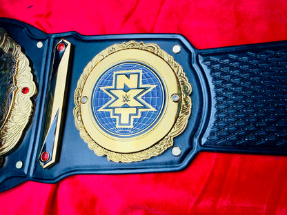 WWE NXT UK Tag Team Replica Championship Hand Crafted Real Leather Strap
