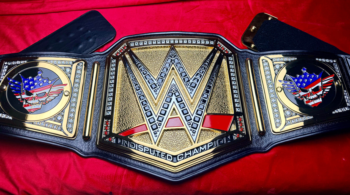 WWE Undisputed (Current) Replica Championship Hand Crafted Real Leather Strap