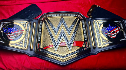 WWE Undisputed (Current) Replica Championship Hand Crafted Real Leather Strap