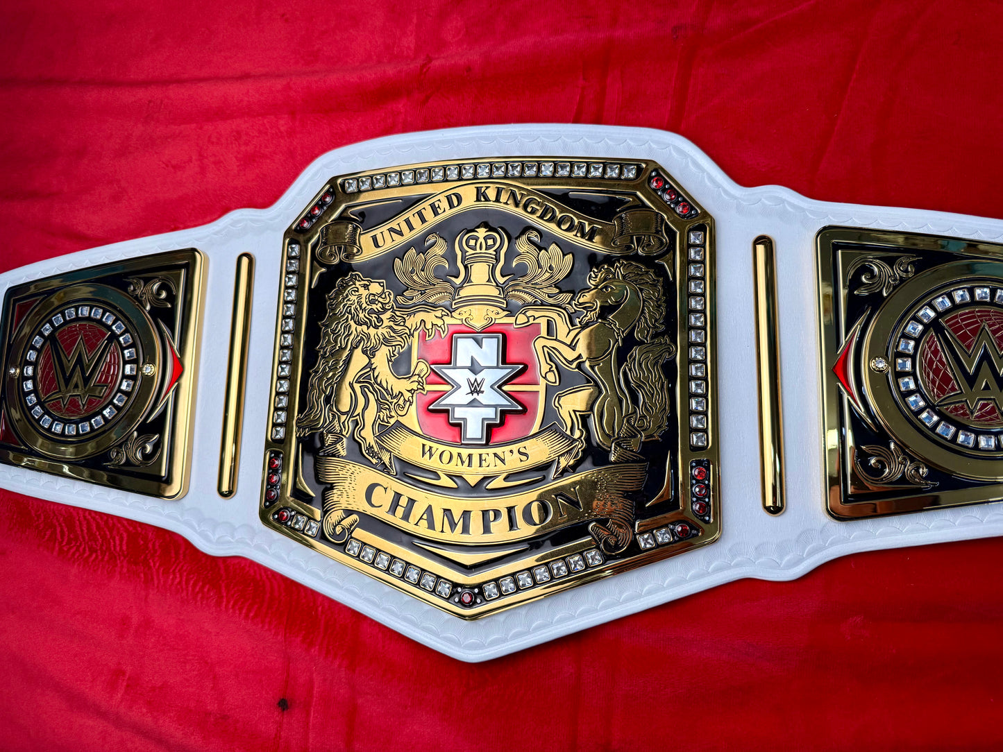 WWE NXT UK Women's Replica Championship Hand Crafted Real Leather Strap