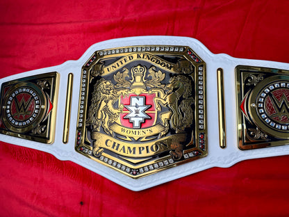 WWE NXT UK Women's Replica Championship Hand Crafted Real Leather Strap