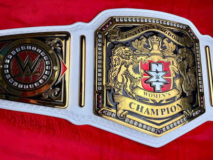 WWE NXT UK Women's Replica Championship Hand Crafted Real Leather Strap