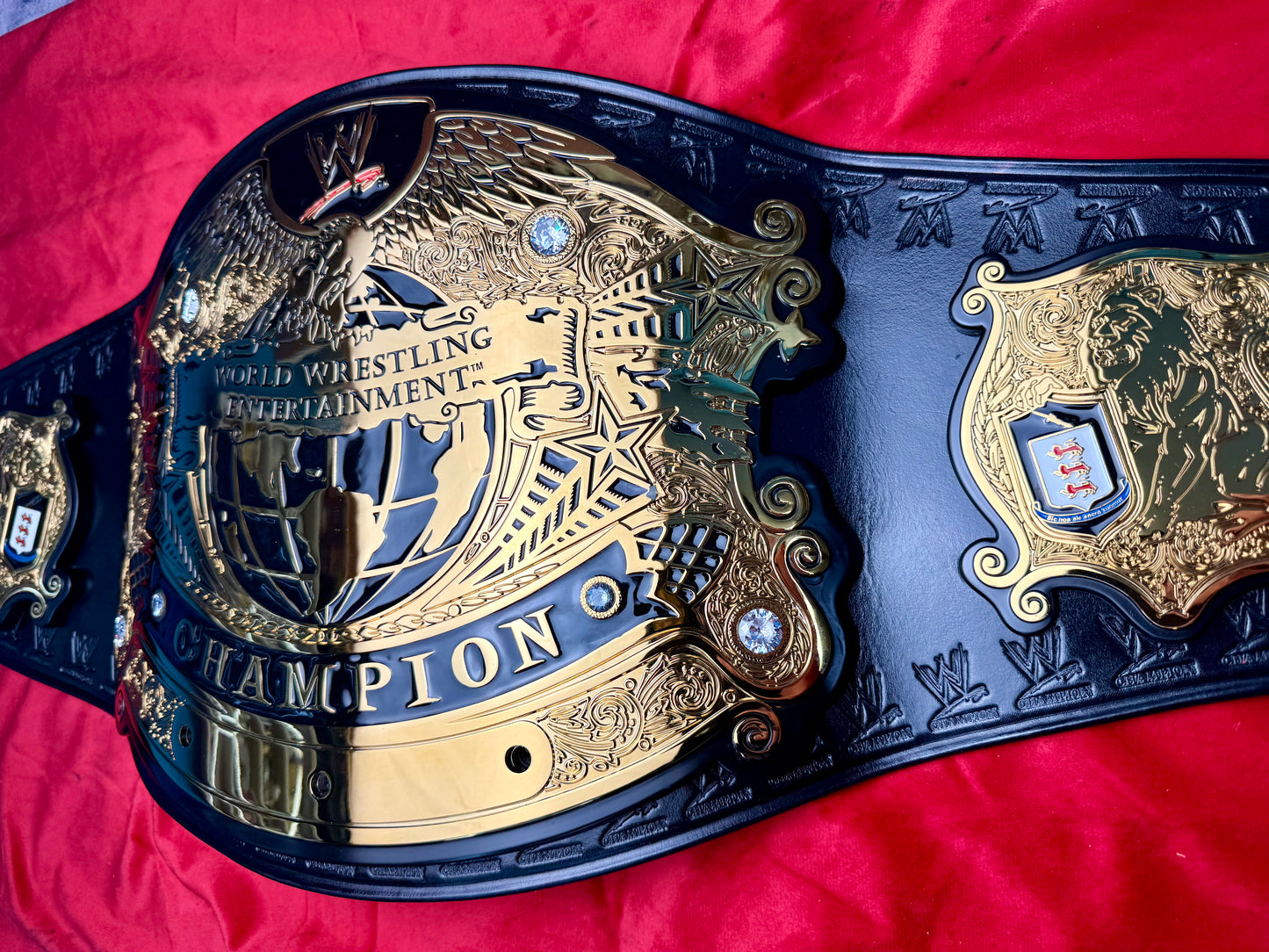 WWE Undisputed V1-V2 Replica Championship Hand Crafted Real Leather Strap