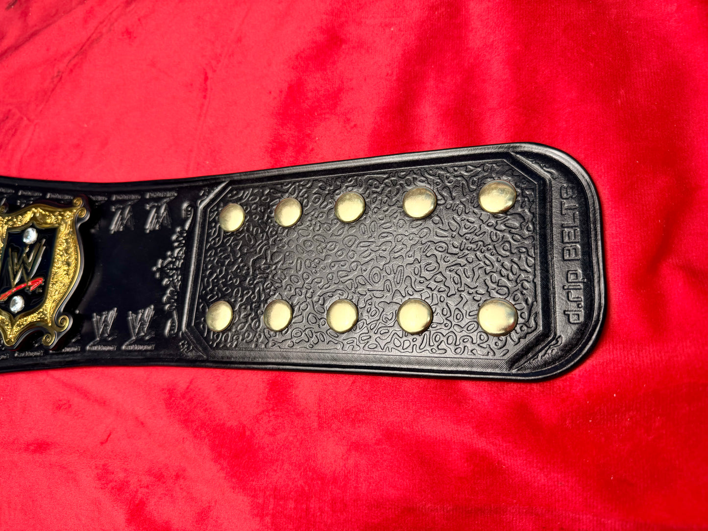 WWE Undisputed V1-V2 Replica Championship Hand Crafted Real Leather Strap