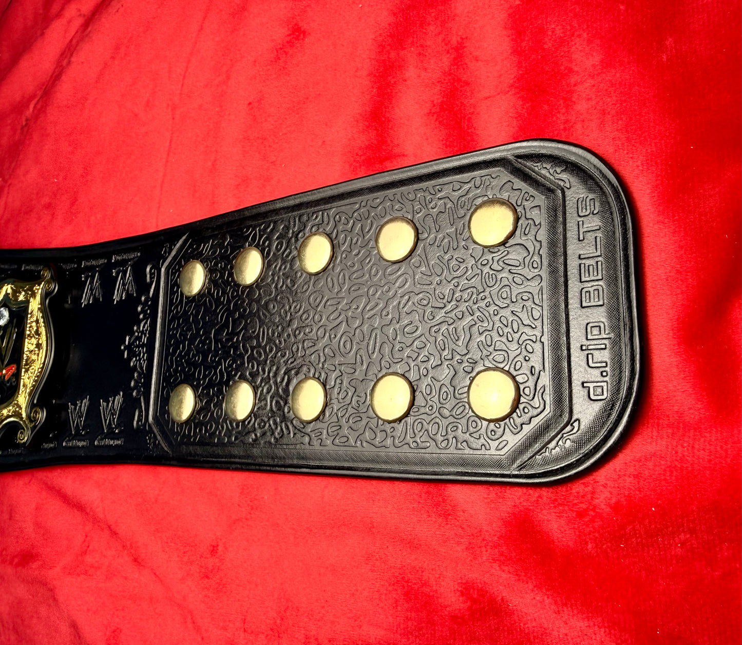 WWE Undisputed V1-V2 Replica Championship Hand Crafted Real Leather Strap