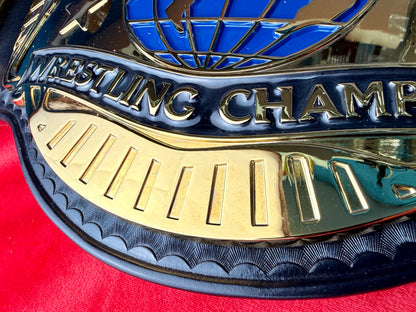 WCW World 91-94 Replica Championship Hand Crafted Real Leather Strap