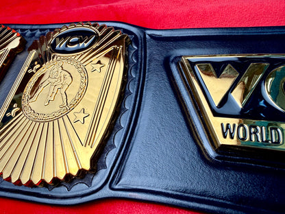 WCW World 91-94 Replica Championship Hand Crafted Real Leather Strap