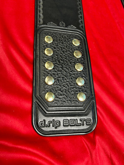 WWE Oval Intercontinental Replica Championship Hand Crafted Real Leather Strap