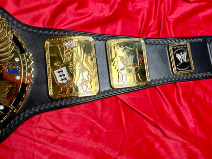 WWE Scratch Logo Big Eagle Replica V1 - V2 Hand Crafted Real Leather Strap
