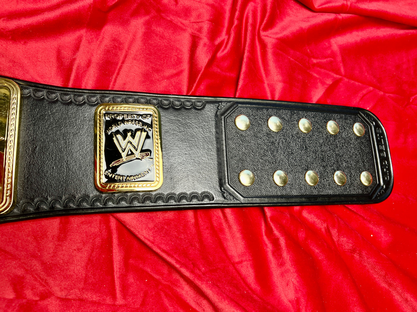 WWE Scratch Logo Big Eagle Replica V1 - V2 Hand Crafted Real Leather Strap