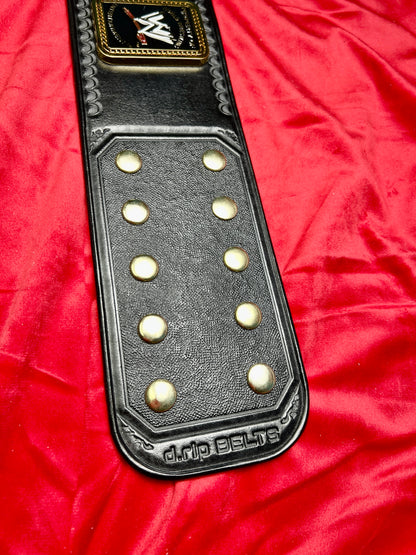 WWE Scratch Logo Big Eagle Replica V1 - V2 Hand Crafted Real Leather Strap