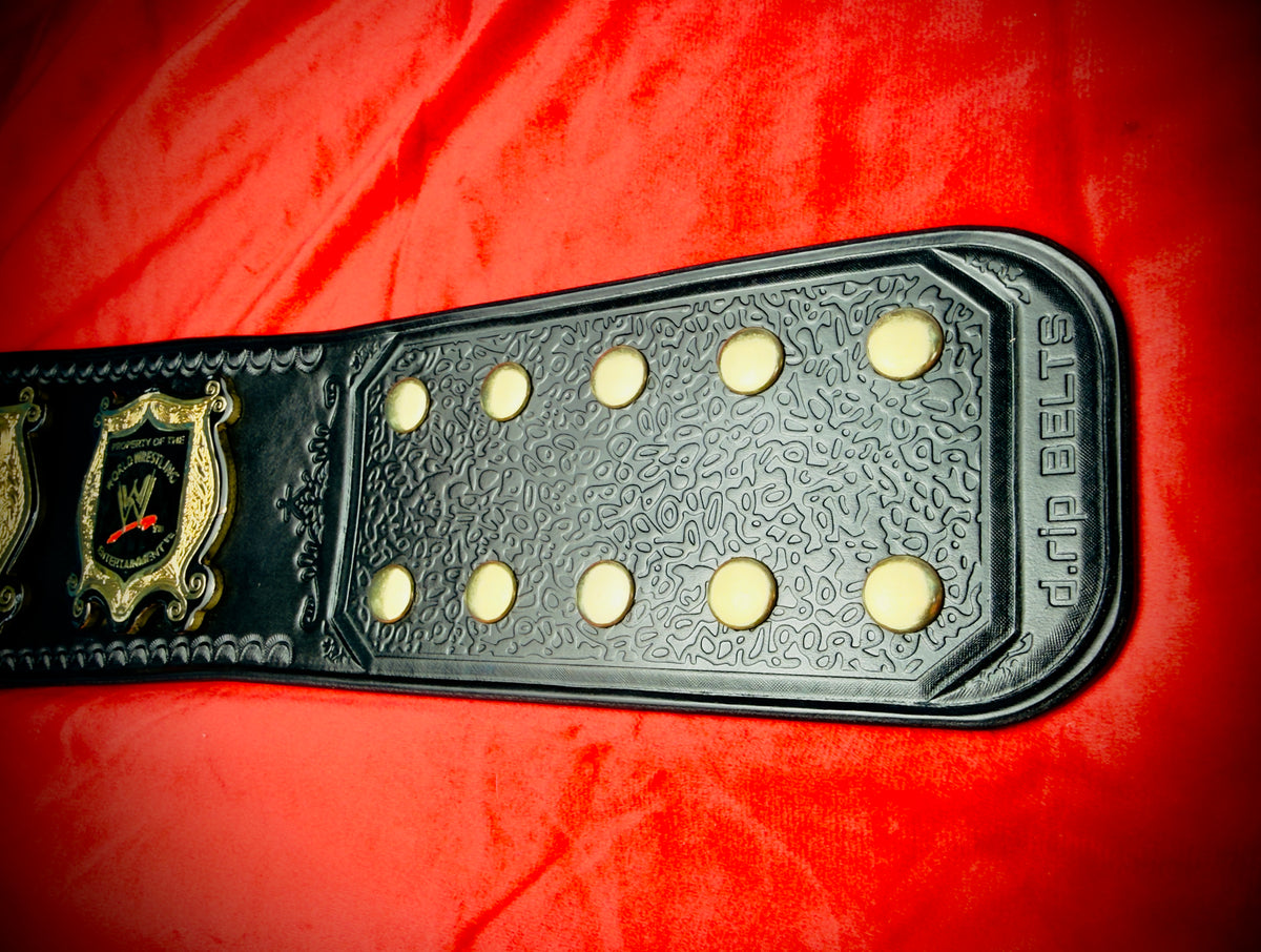 WWE Undisputed V1-V2 Replica Championship Hand Crafted Real Leather Strap