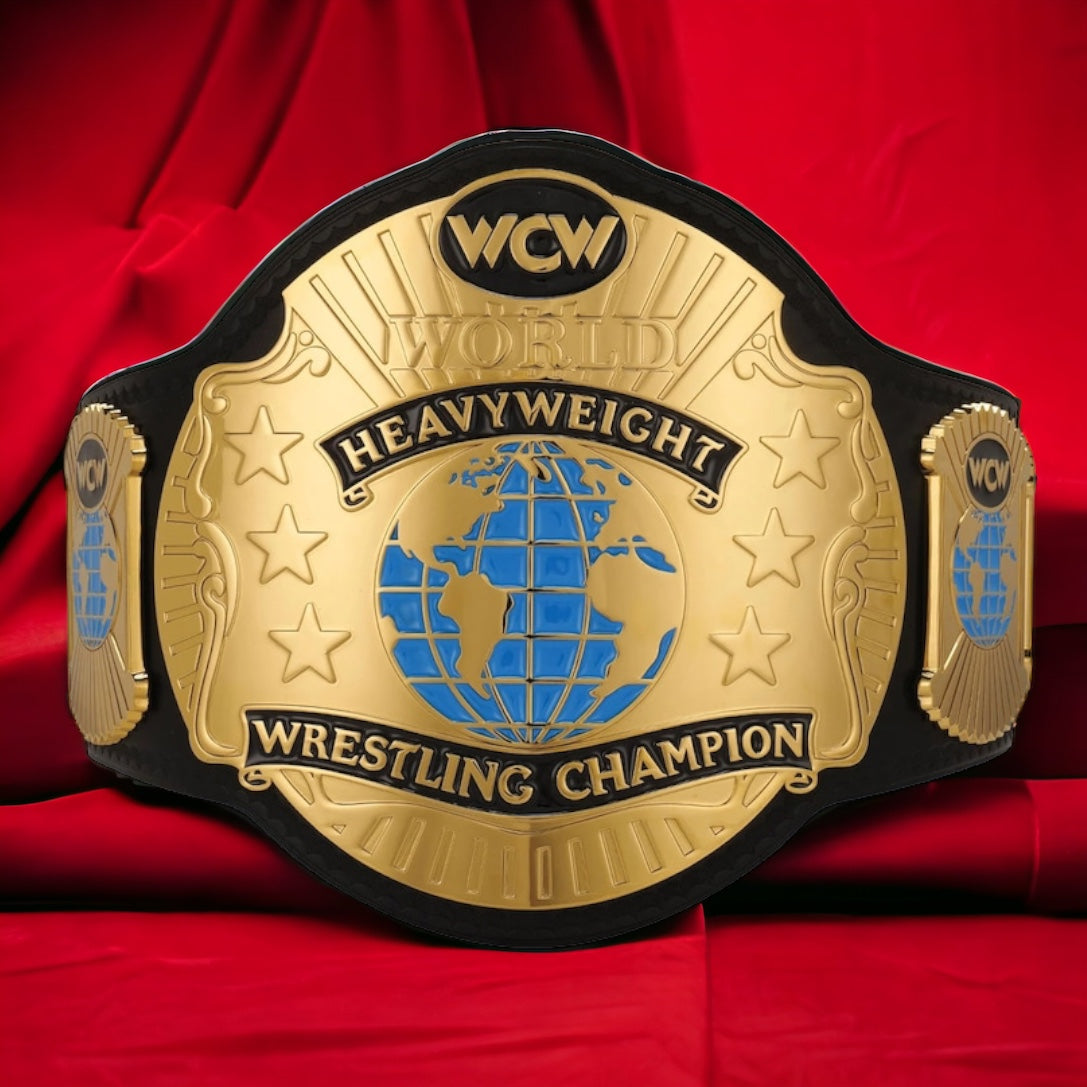 WCW World 91-94 Championship Hand Crafted Real Leather Strap
