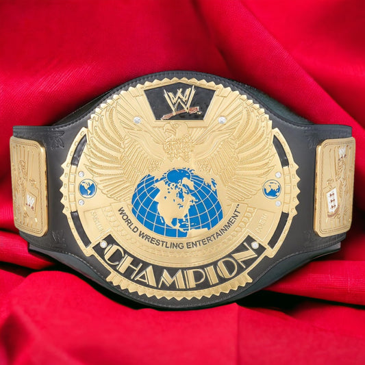 WWE Scratch Logo Big Eagle V1 - V2 Hand Crafted Real Leather Strap